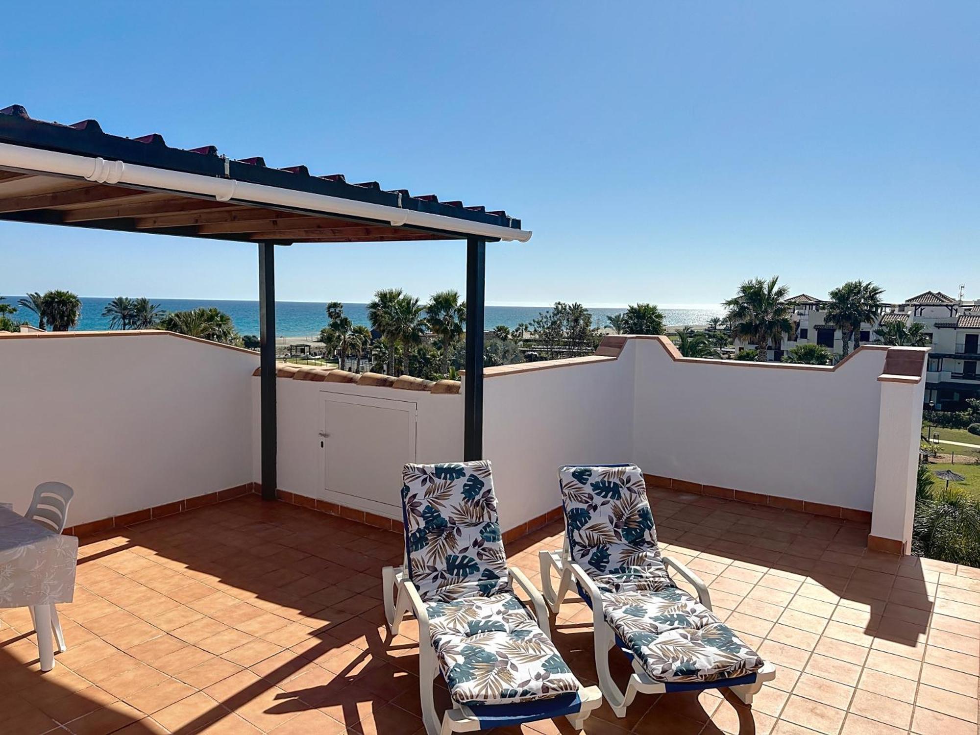 Vive Vera Rentals - Atico En 1º Linea Con Vistas Al Mar Ngoại thất bức ảnh